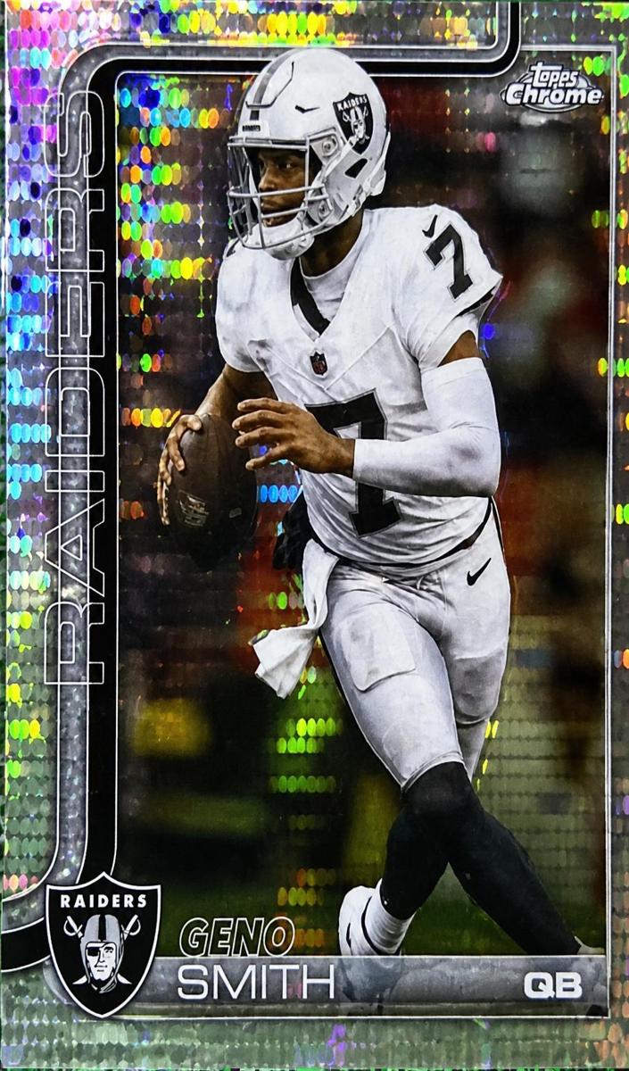 Geno Smith 2025 Topps Chrome Football card