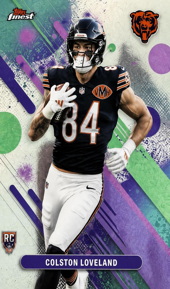Colston Loveland 2025 Finest Football card