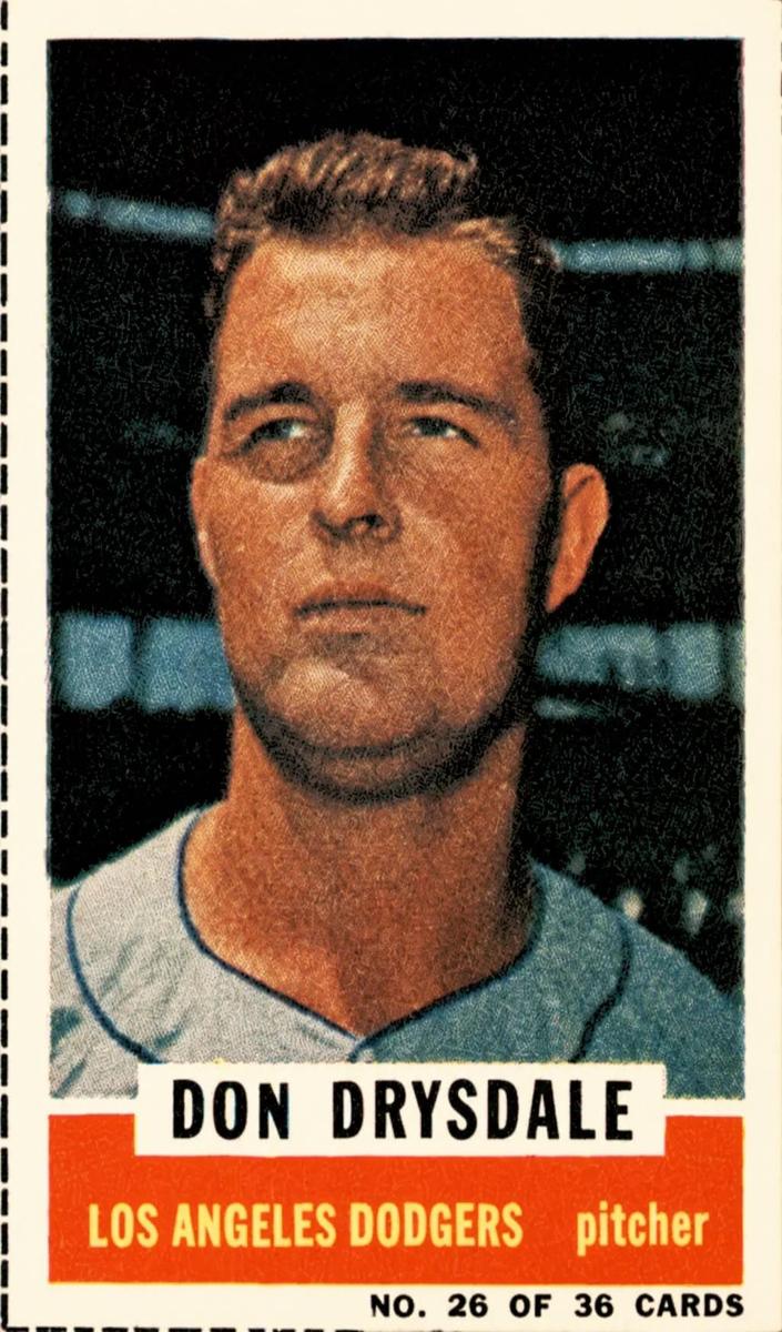 1961 Don Drysdale [Hand Cut] #26