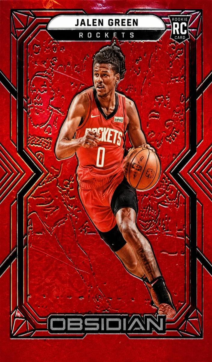 2021 Jalen Green [Electric Etch Red Flood] #152