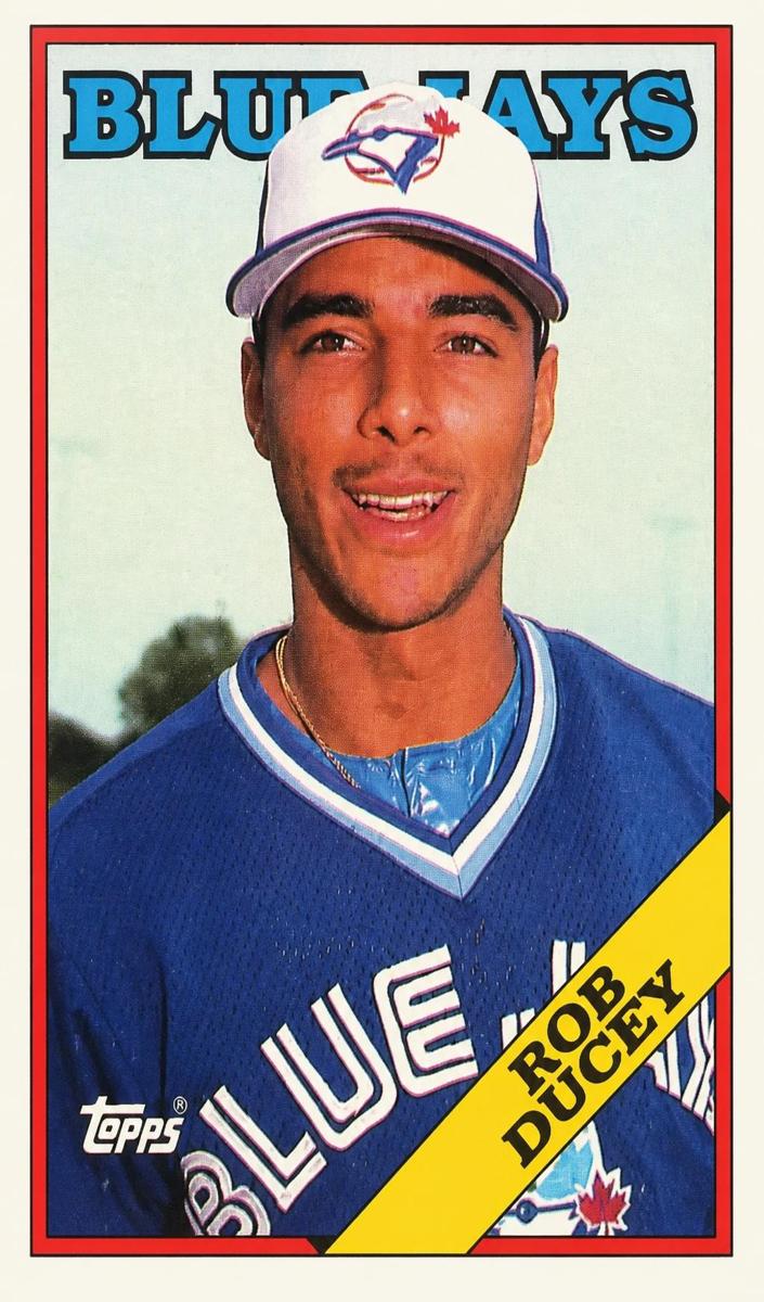 1988 Topps Rob Ducey #438 card
