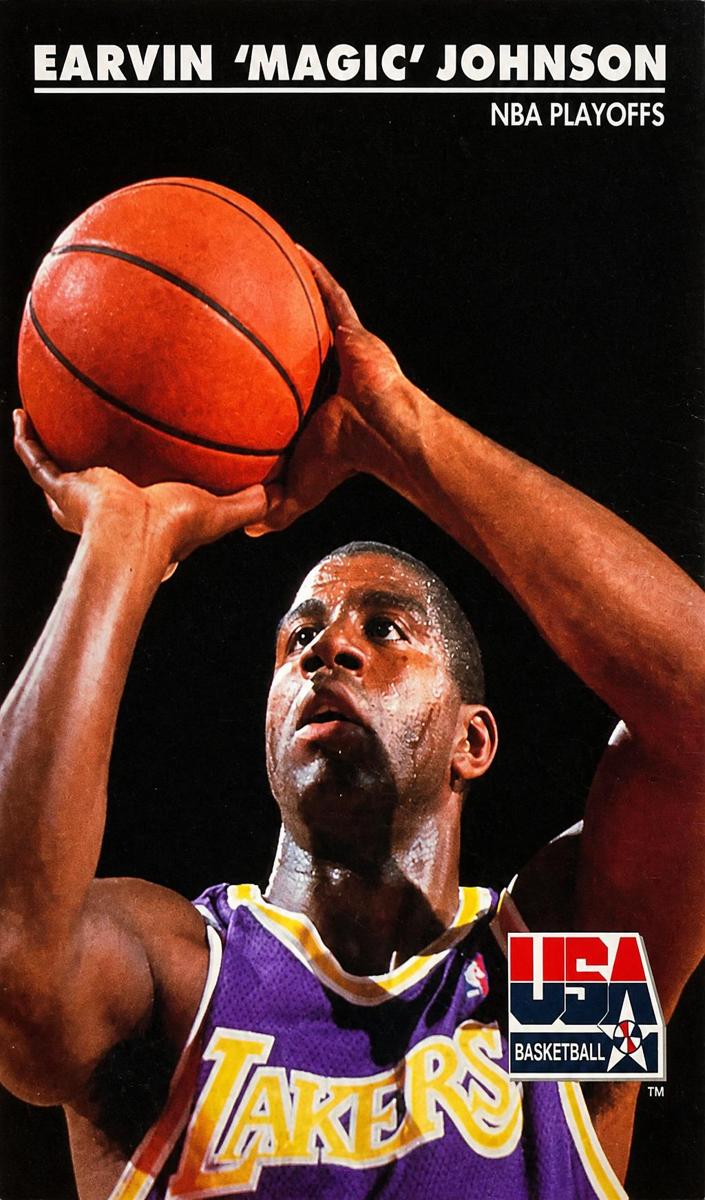 1992 Magic Johnson [NBA Playoffs] #33