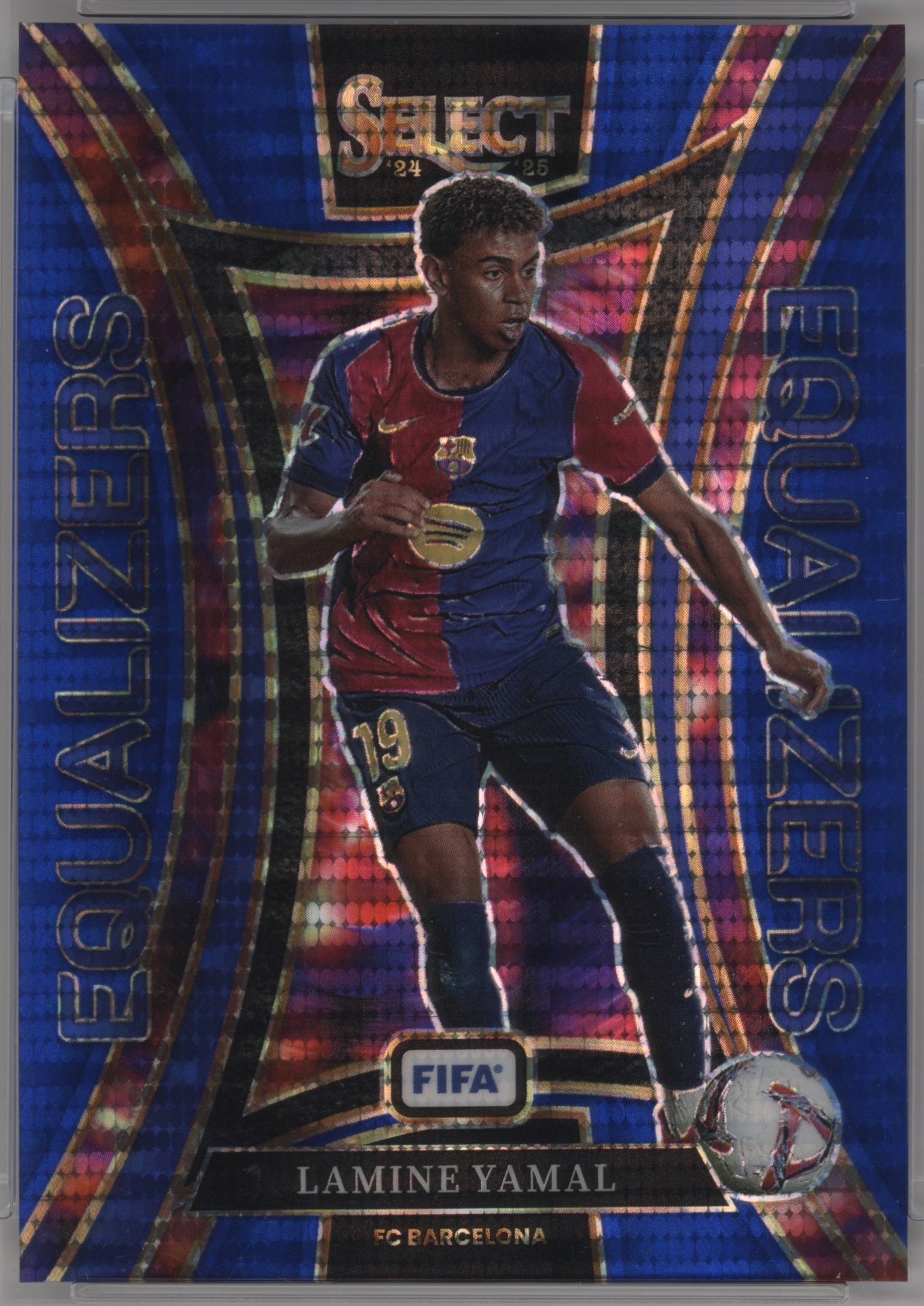 2024 Panini Select FIFA Lamine Yamal [Black] #17 card