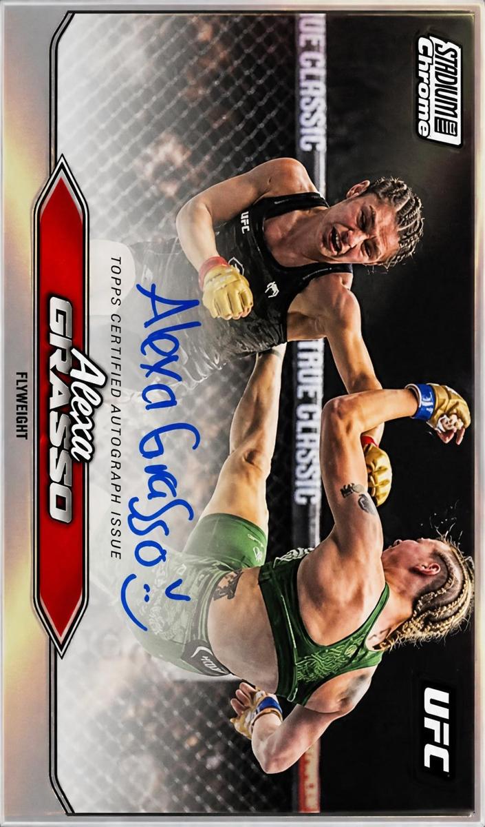 2025 Topps Stadium Club Alexa Grasso [Orange Refractor] #CAS-AGO card