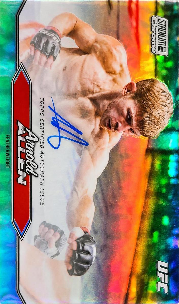 2025 Topps Stadium Club Chrome Autograph Arnold Allen #CAS-AAN card