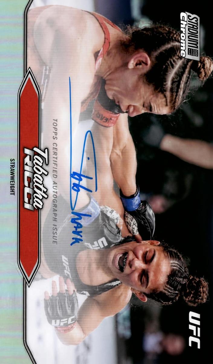 2025 Topps Stadium Club Chrome Autograph Tabatha Ricci #CAS-TRI card