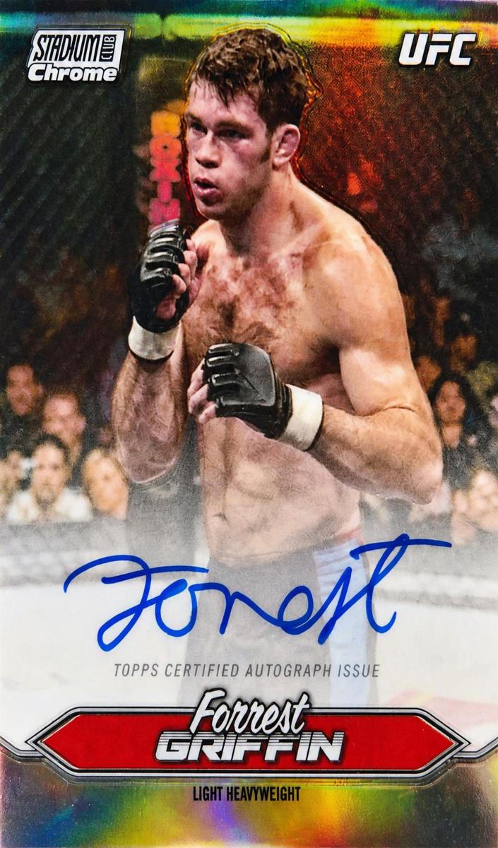 2025 Topps Stadium Club Forrest Griffin #CAS-FGN card