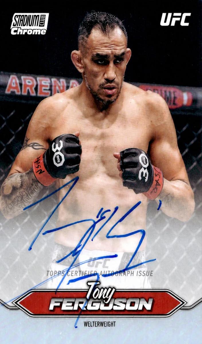 2025 Topps Stadium Club Tony Ferguson #CAS-TFN card