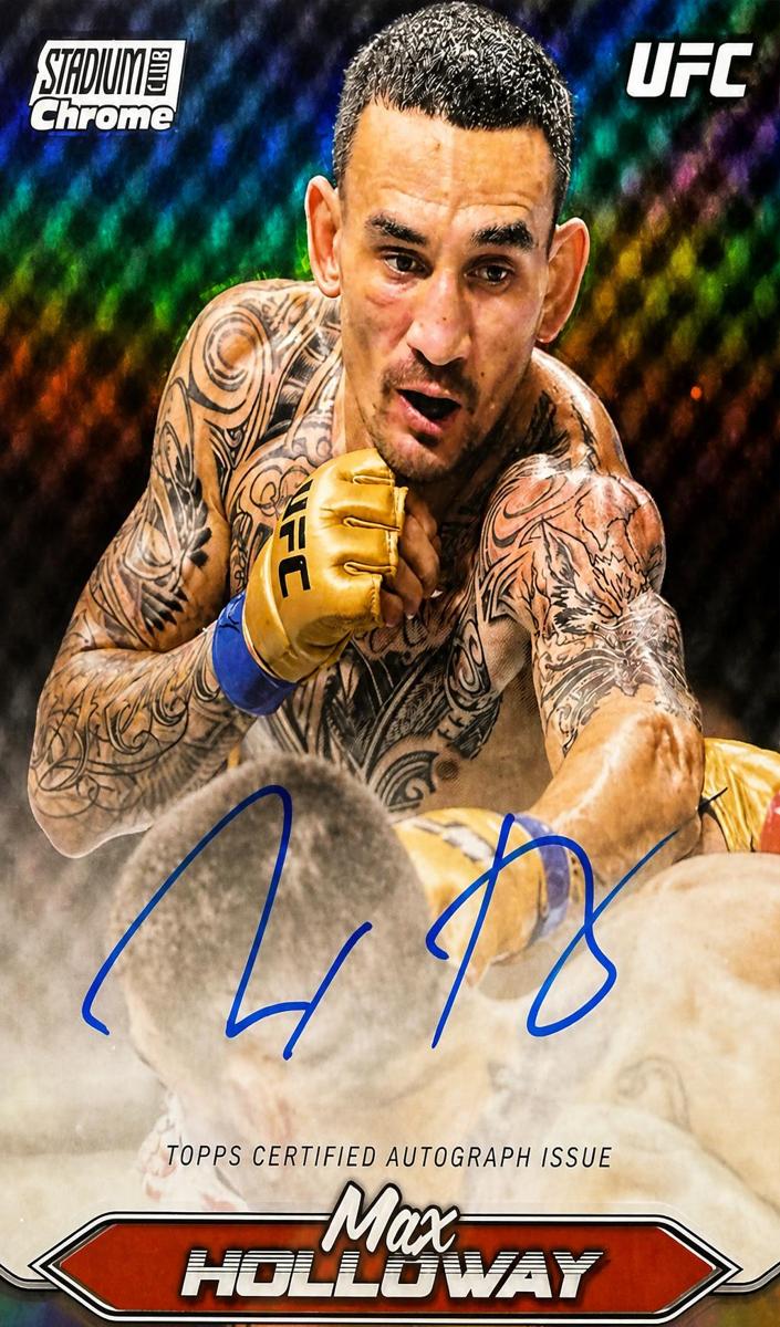 2025 Max Holloway #CAS-MHY