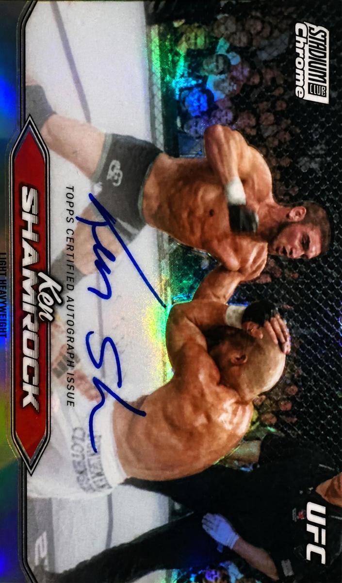 2025 Topps Stadium Club Ken Shamrock #CAS-KSK card