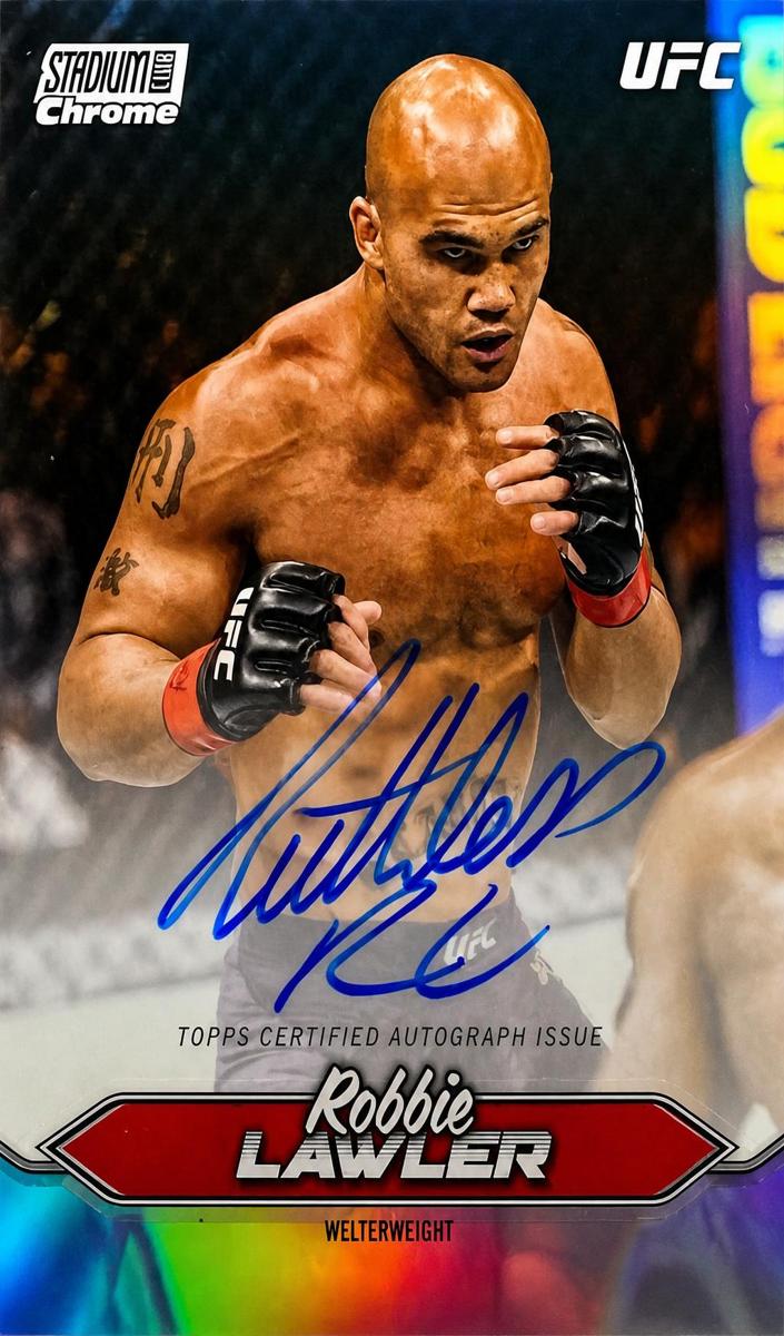 2025 Topps Stadium Club Robbie Lawler #CAS-RLR card