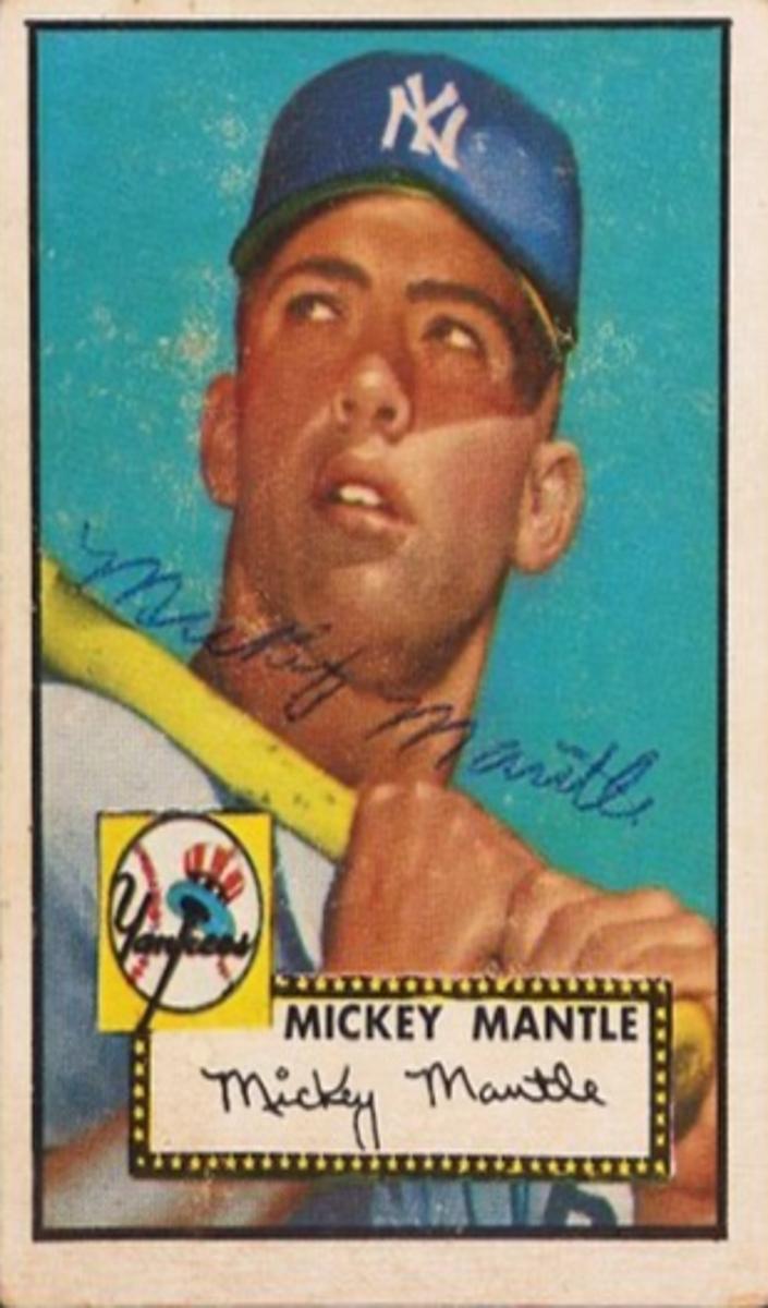 1952 Mickey Mantle [Autograph] #311