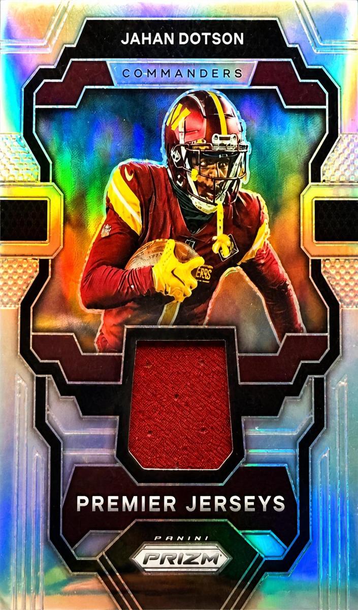 2023 Panini Prizm Jahan Dotson #PJ-JD card