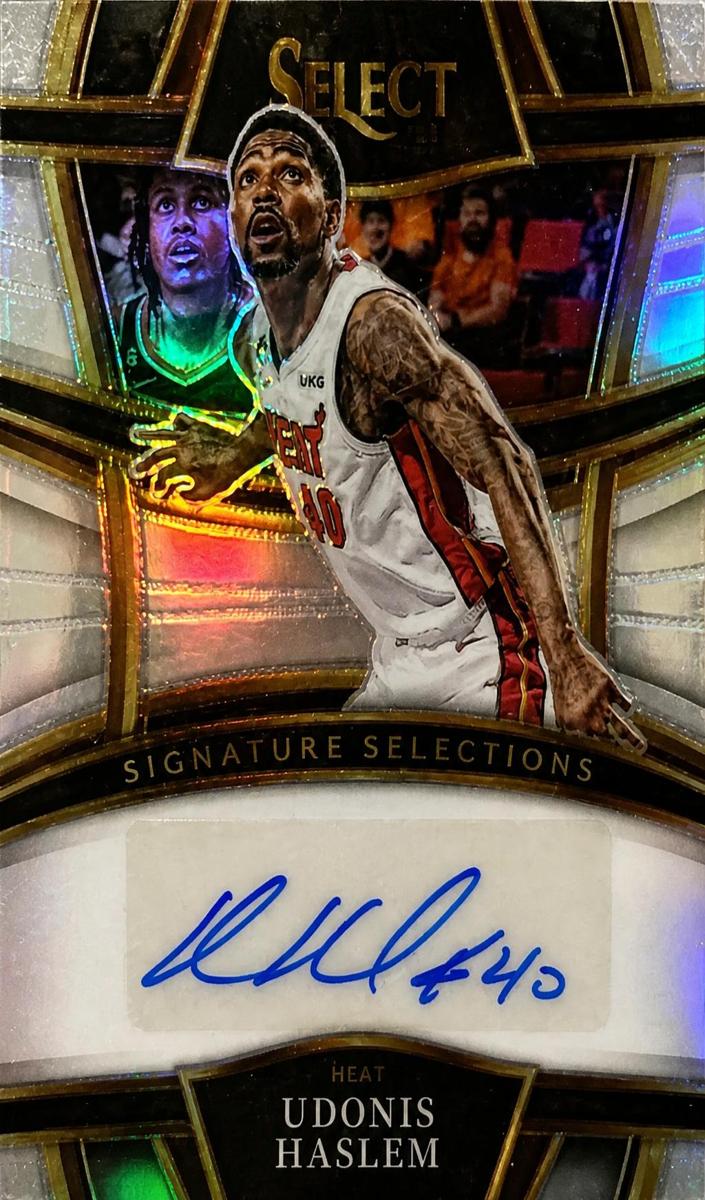 2022 Panini Select Udonis Haslem #SS-UHS card