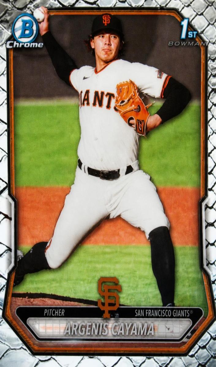 Argenis Cayama 2026 Bowman Baseball card