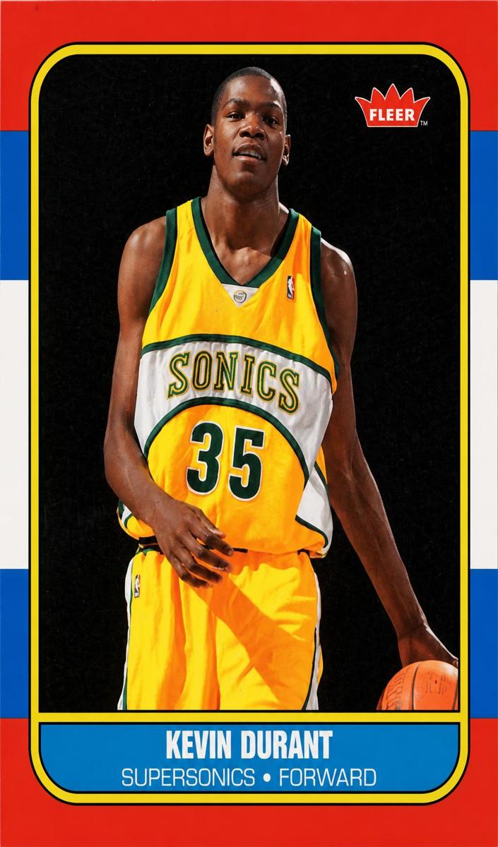 2007 Kevin Durant [Glossy] #86R-143