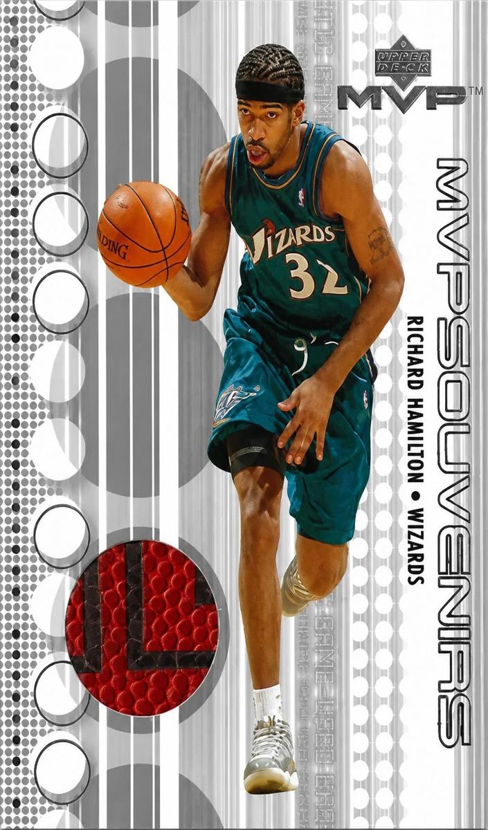 2001 Upper Deck MVP Richard Hamilton #RH card