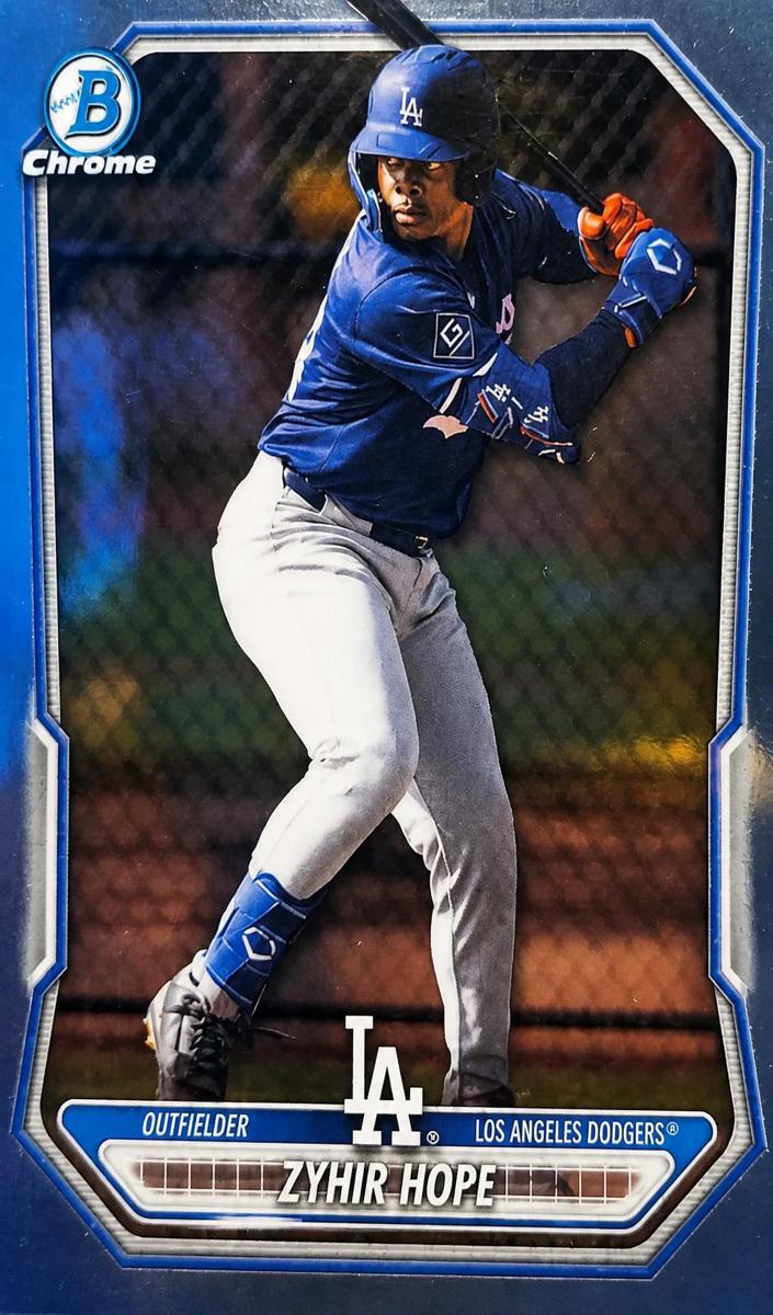 2026 Bowman Chrome Prospect Zyhir Hope #BCP-86 card