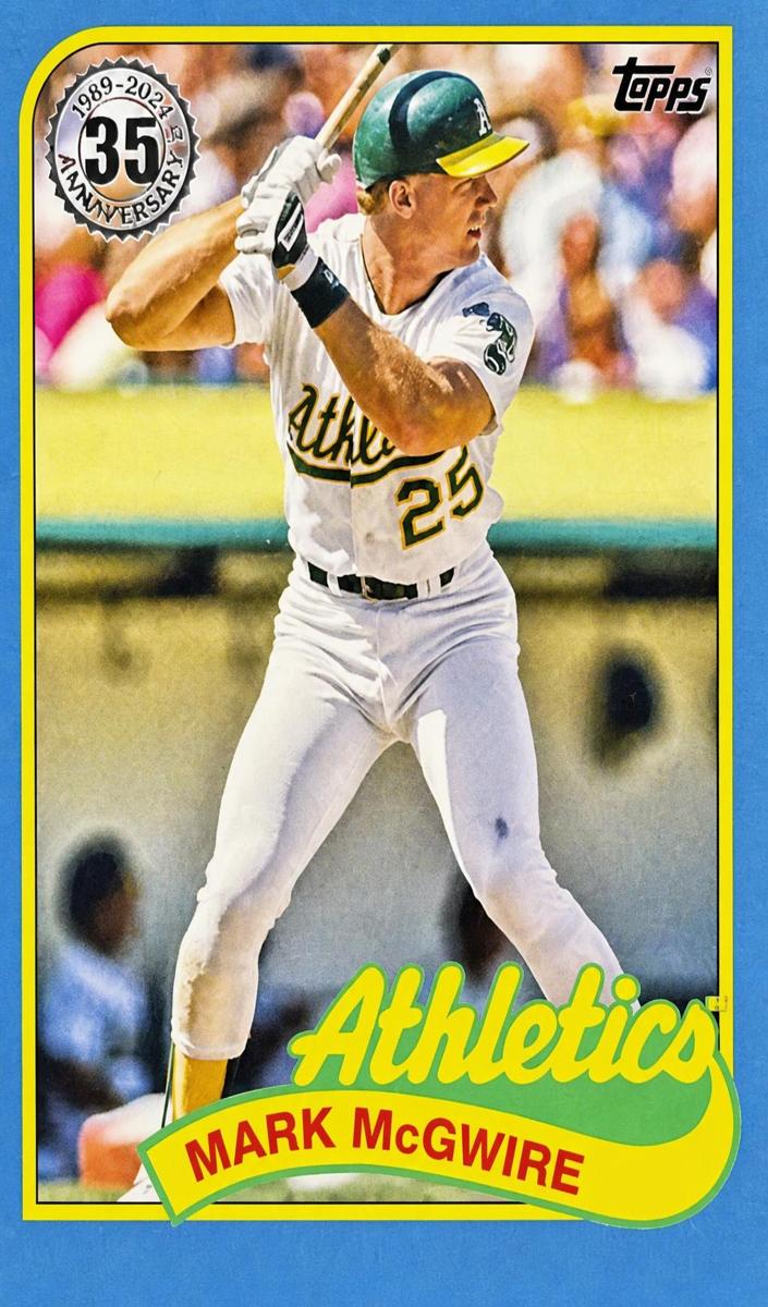 2024 Topps Mark McGwire [Blue] #89B-53 card