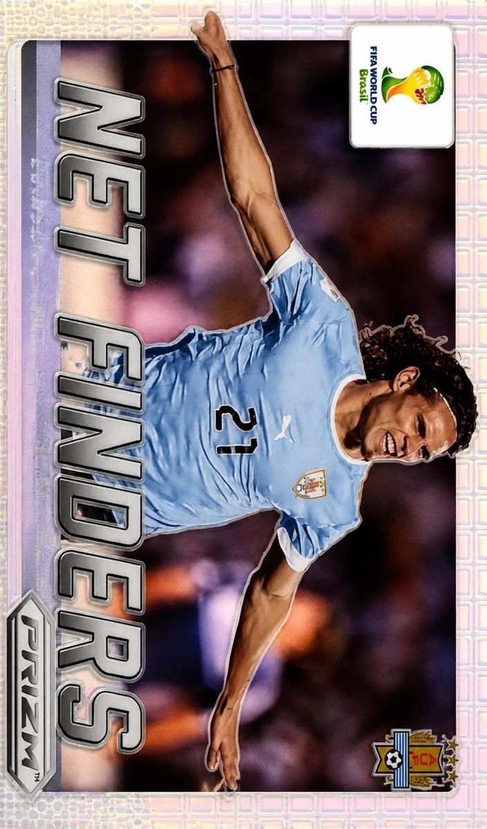 2014 Panini Prizm World Cup Edinson Cavani [Silver] #23 card
