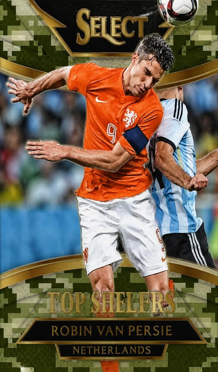 2015 Panini Select Robin van Persie [Blue] #13 card