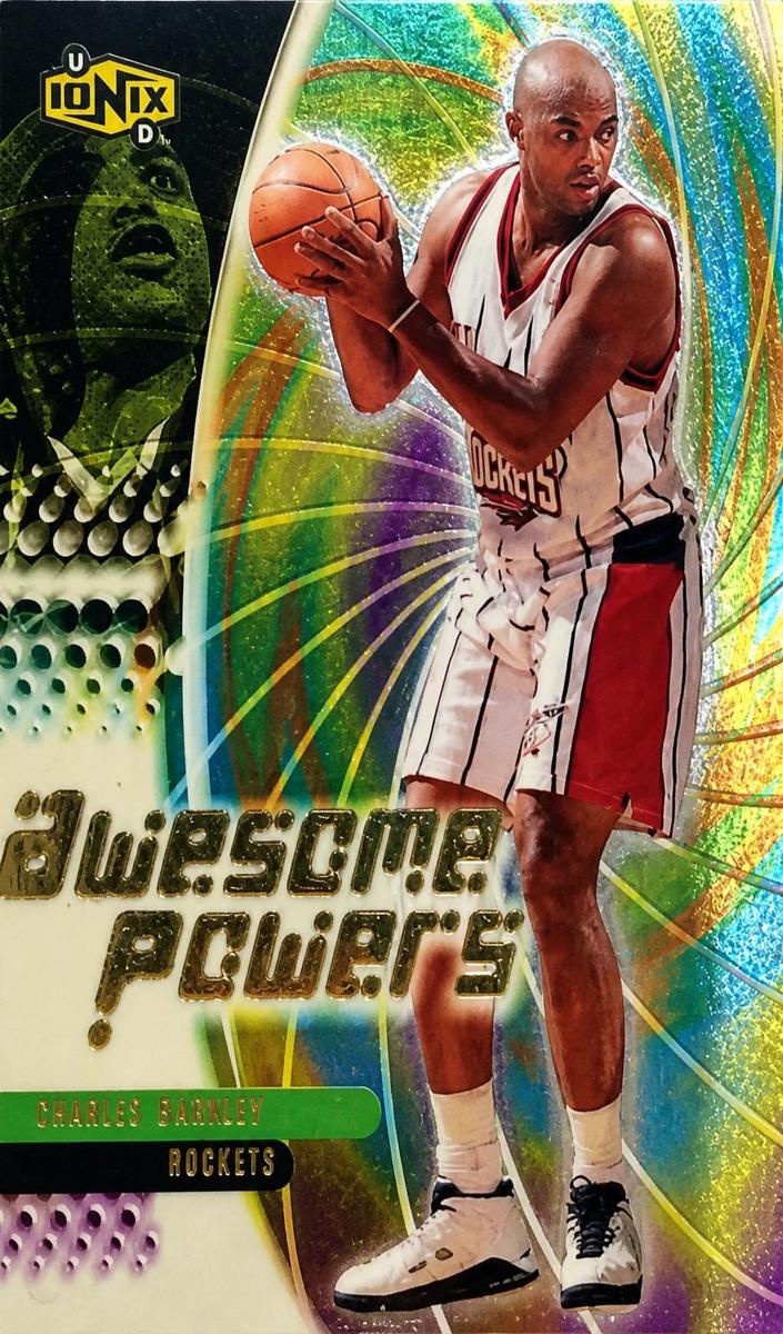 1999 Upper Deck Ionix Charles Barkley #AP4 card