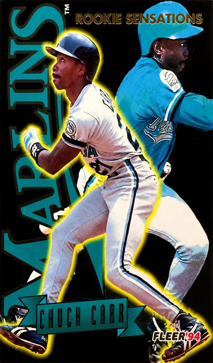 1994 Fleer Chuck Carr #4 card