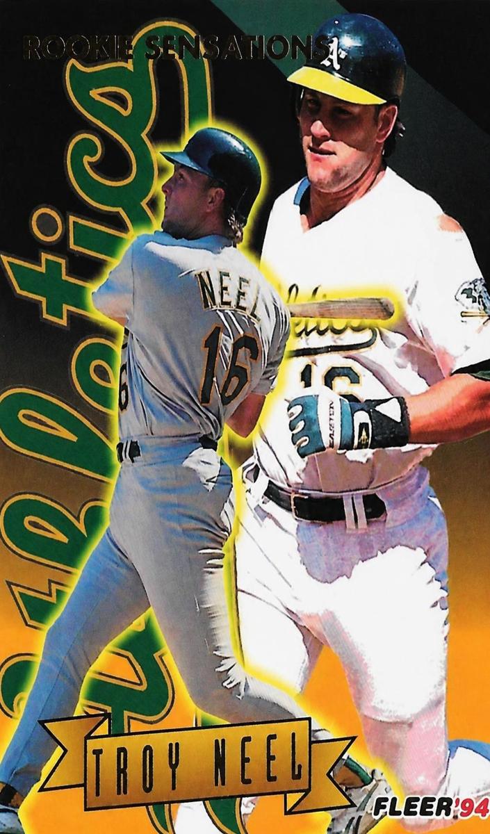 1994 Fleer Troy Neel #13 card