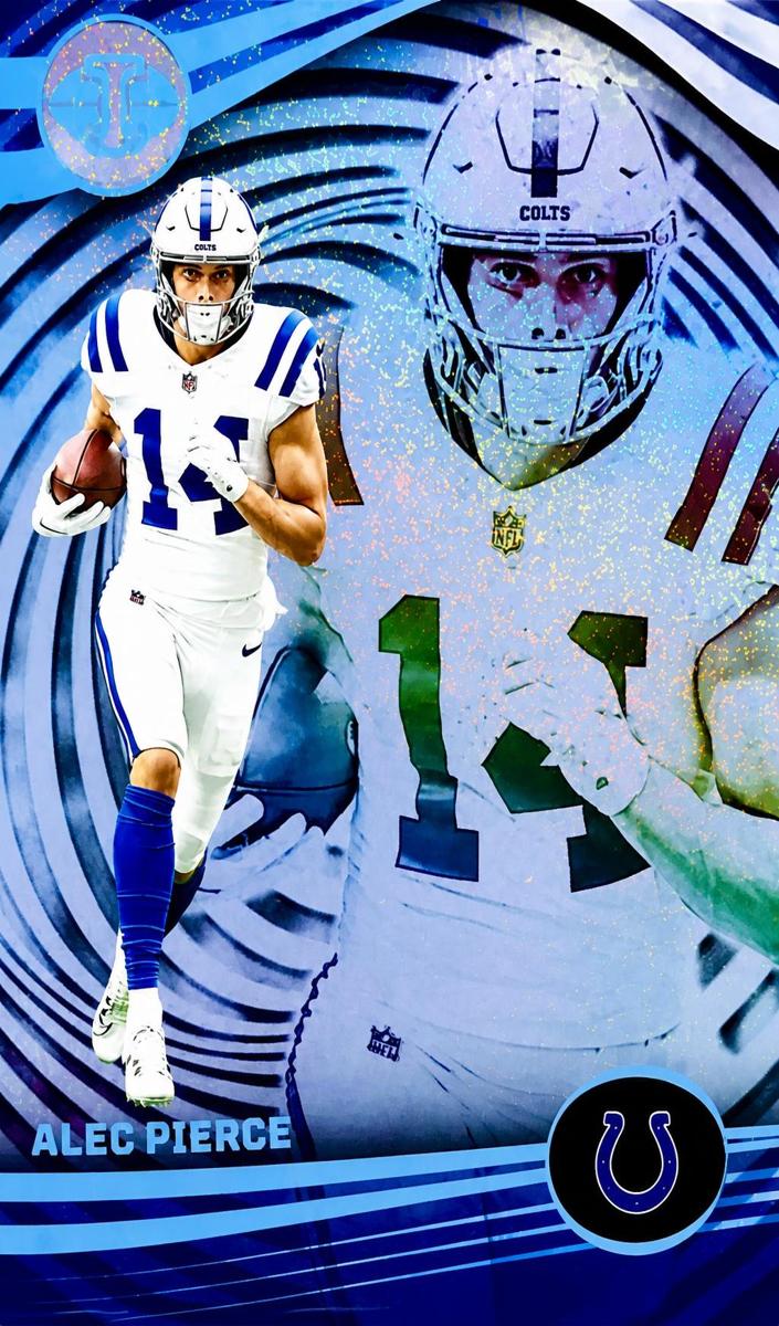 Alec Pierce 2023 Illusions Football card