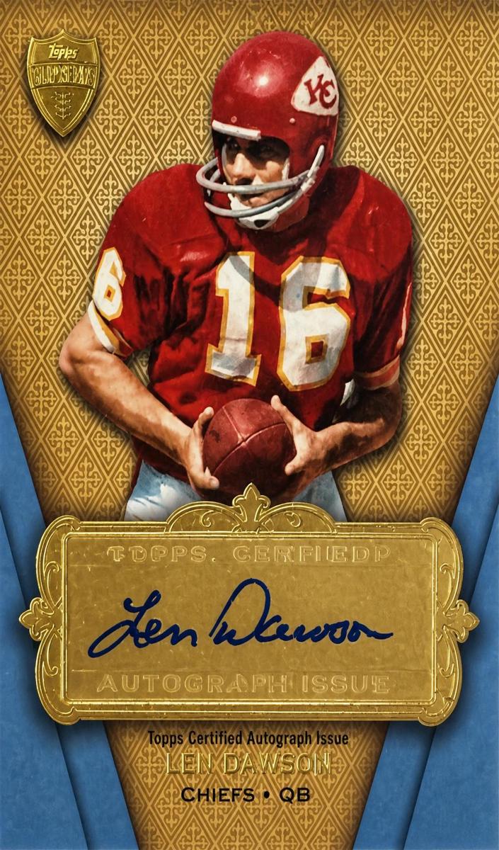2012 Len Dawson #SA-LD