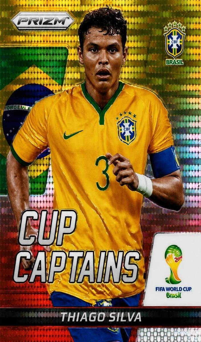 2014 Thiago Silva [Yellow & Red Pulsar] #28