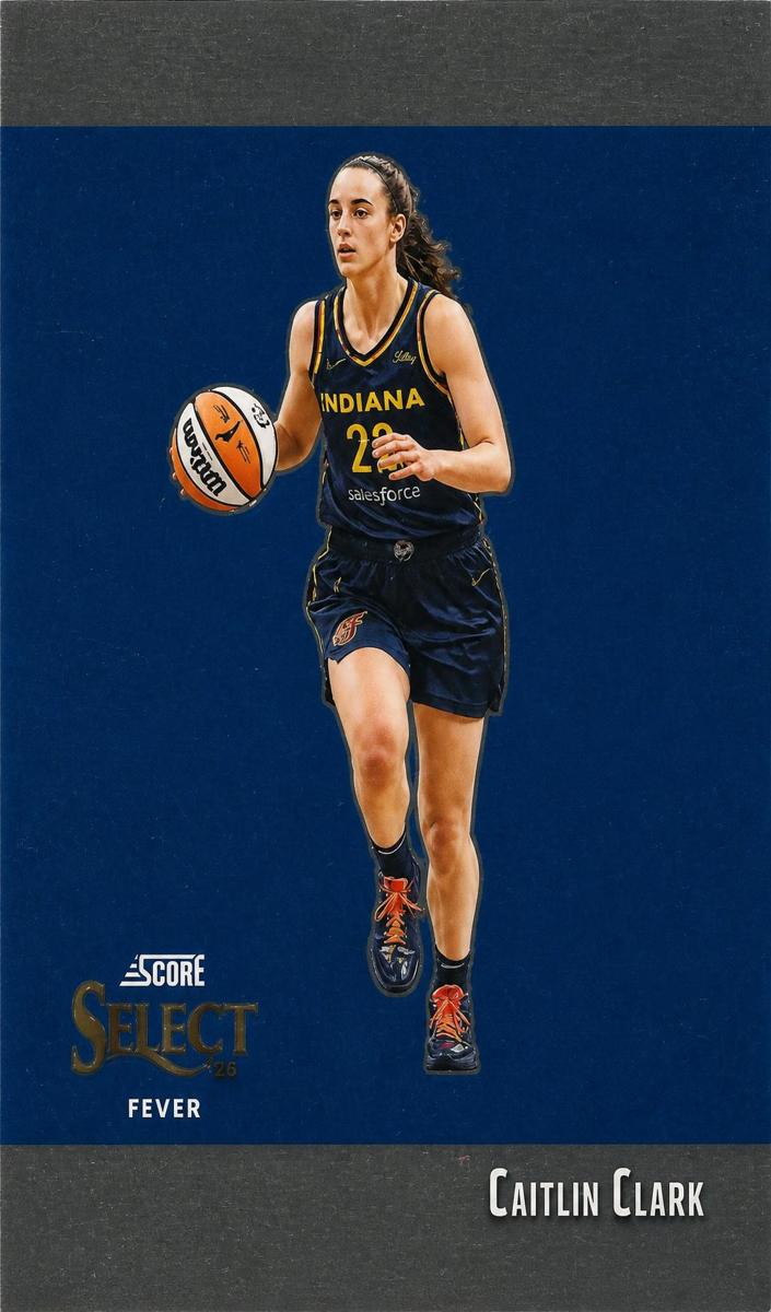 2025 Panini Select WNBA Caitlin Clark #20 card
