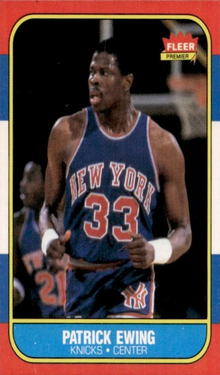 Patrick Ewing 1986 Fleer Basketball