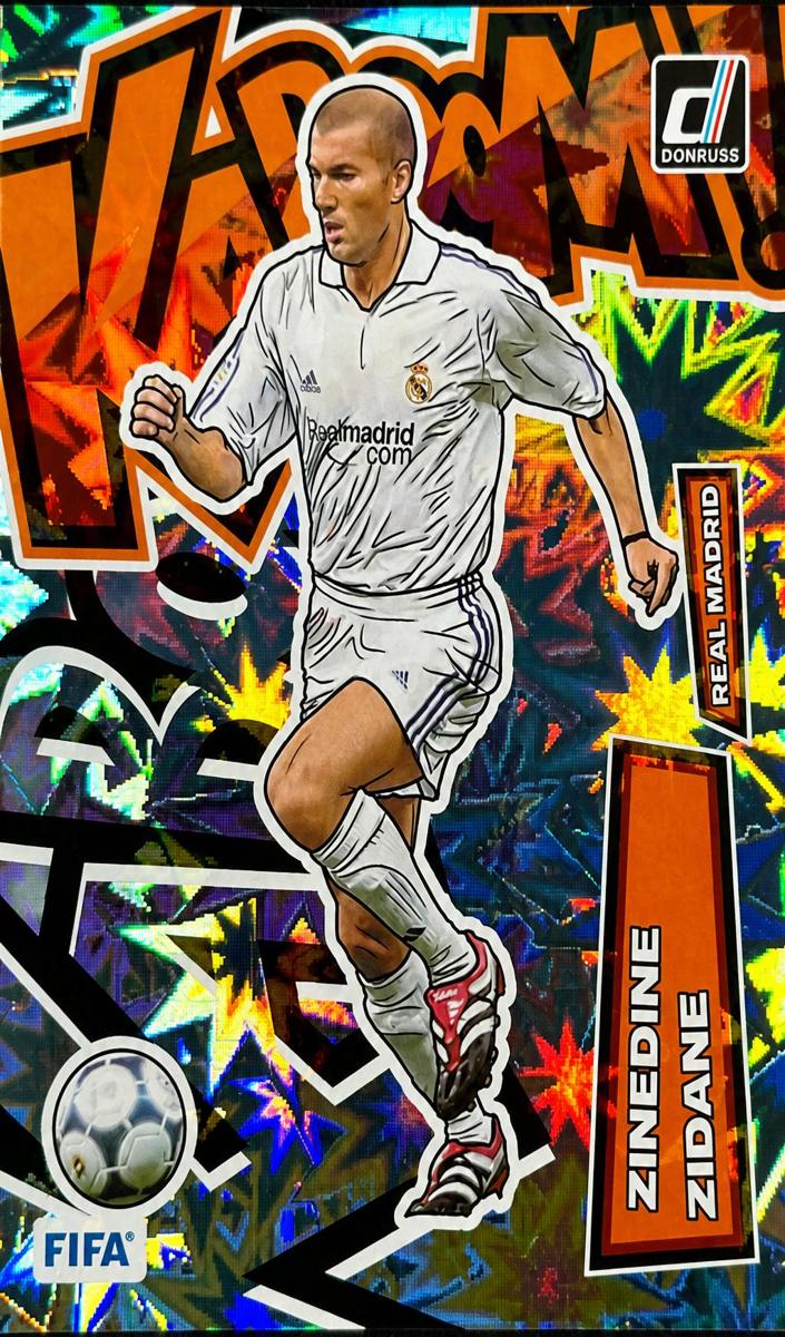 2022 Panini Donruss Kaboom Zinedine Zidane #11 card