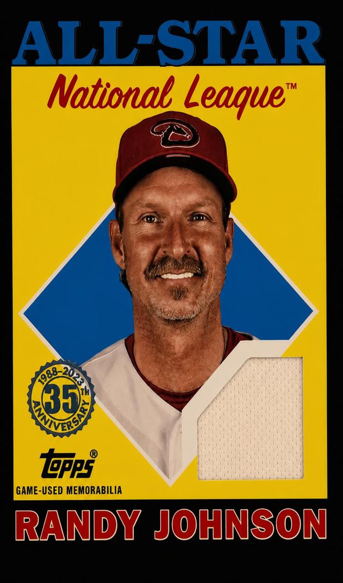 2023 Topps Randy Johnson [Gold] #88ASR-RJ card