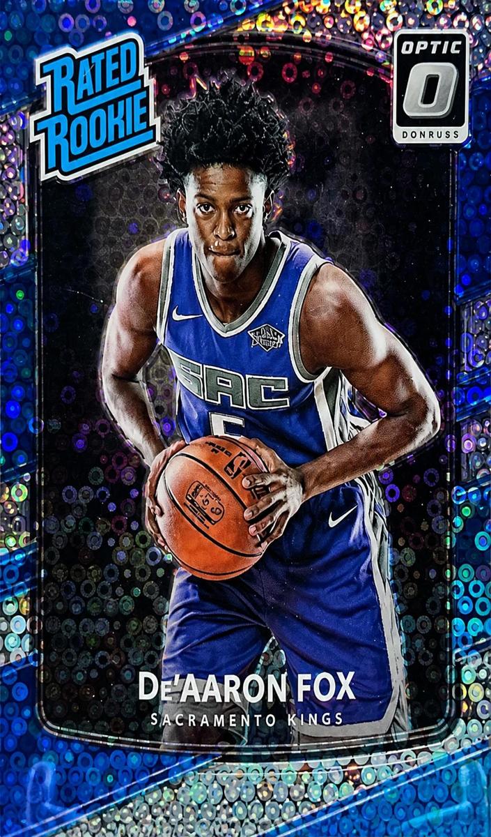 2017 De'Aaron Fox [Fast Break Holo] #196