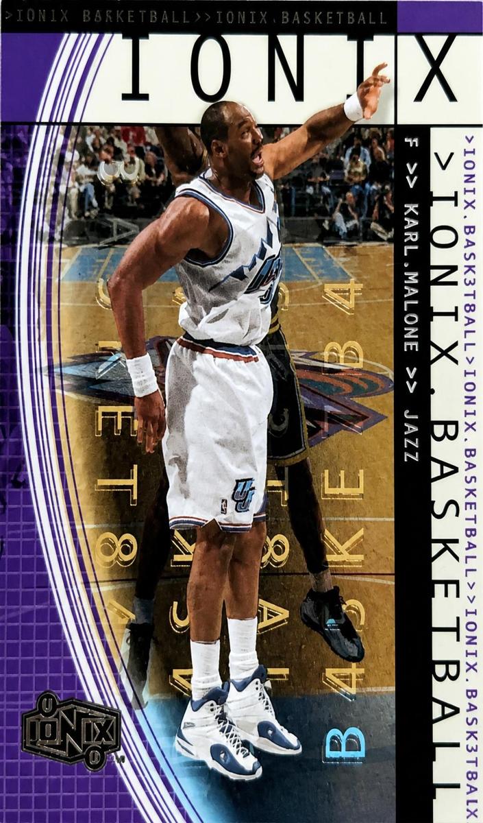1999 Upper Deck Ionix Karl Malone #55 card