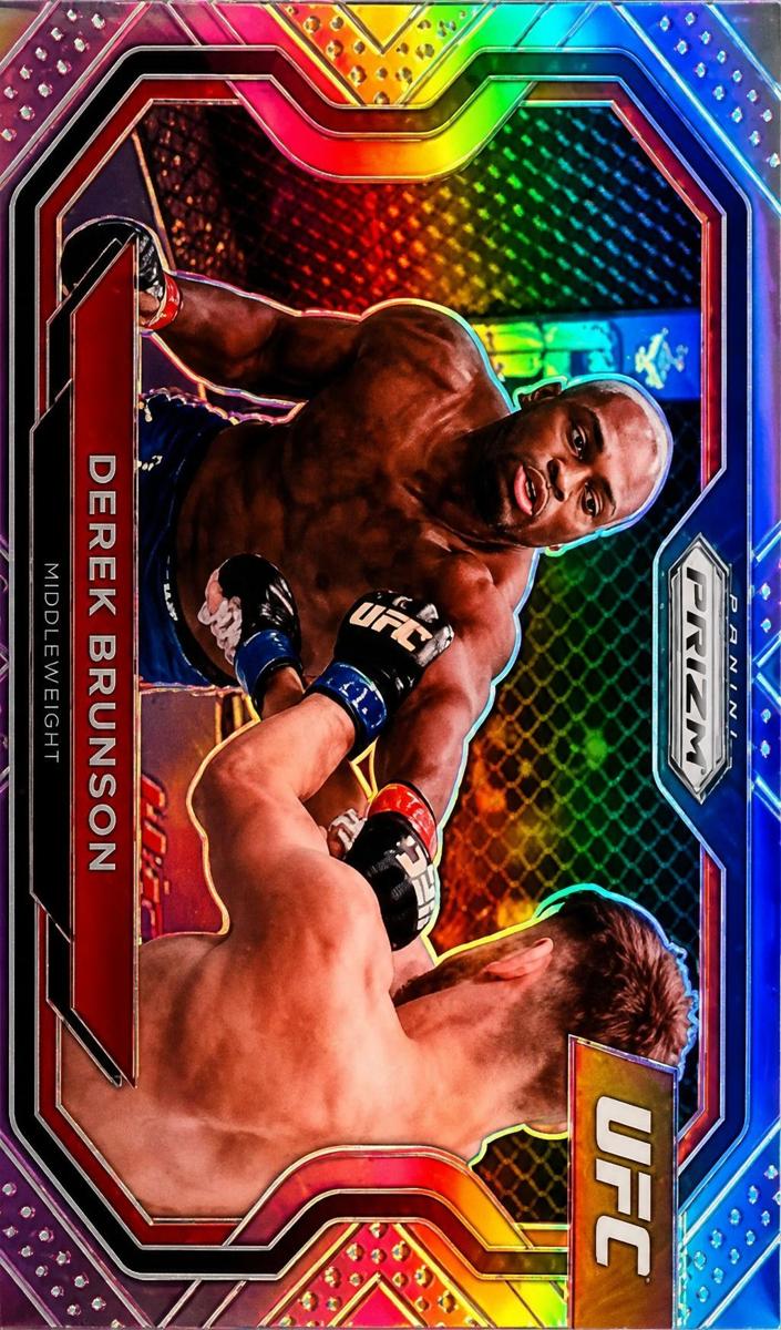 2021 Derek Brunson [Silver] #186