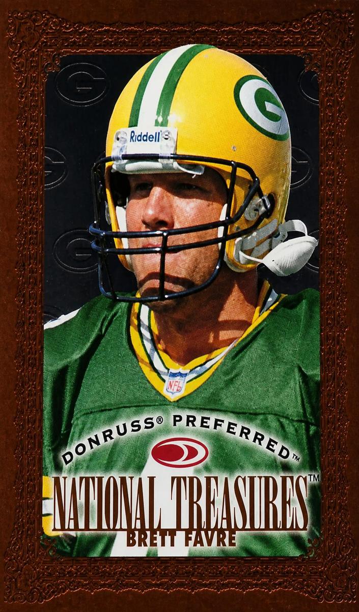 1997 Donruss Preferred Brett Favre #124 card