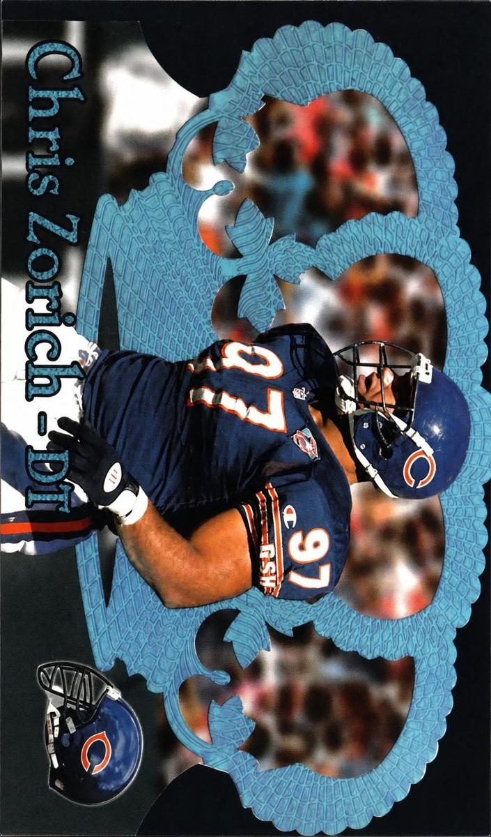 1995 Chris Zorich [Blue Holofoil] #48