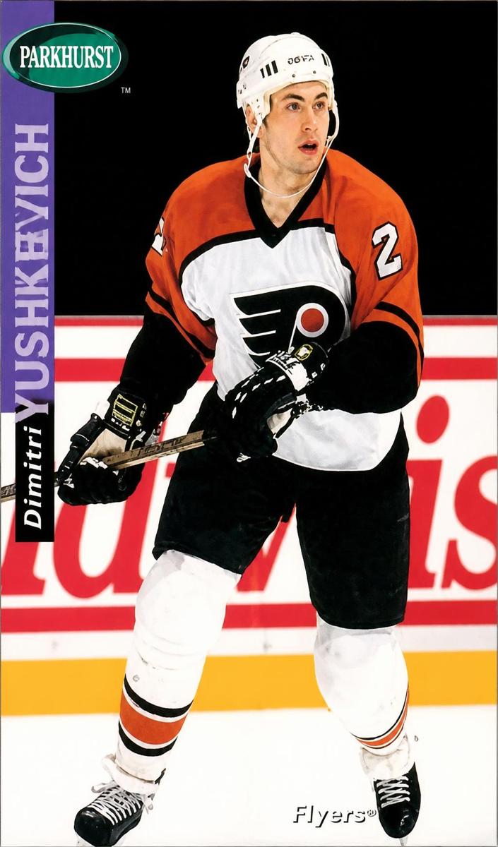 1994 Parkhurst Dimitri Yushkevich #163 card
