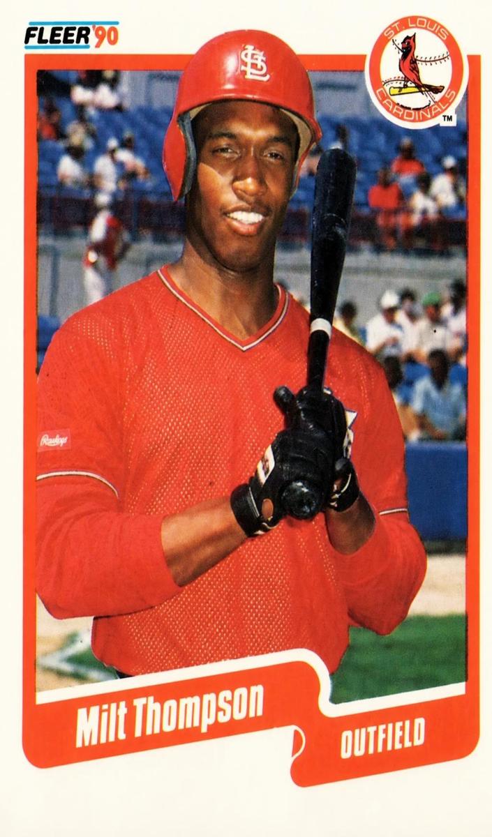 1990 Milt Thompson #262