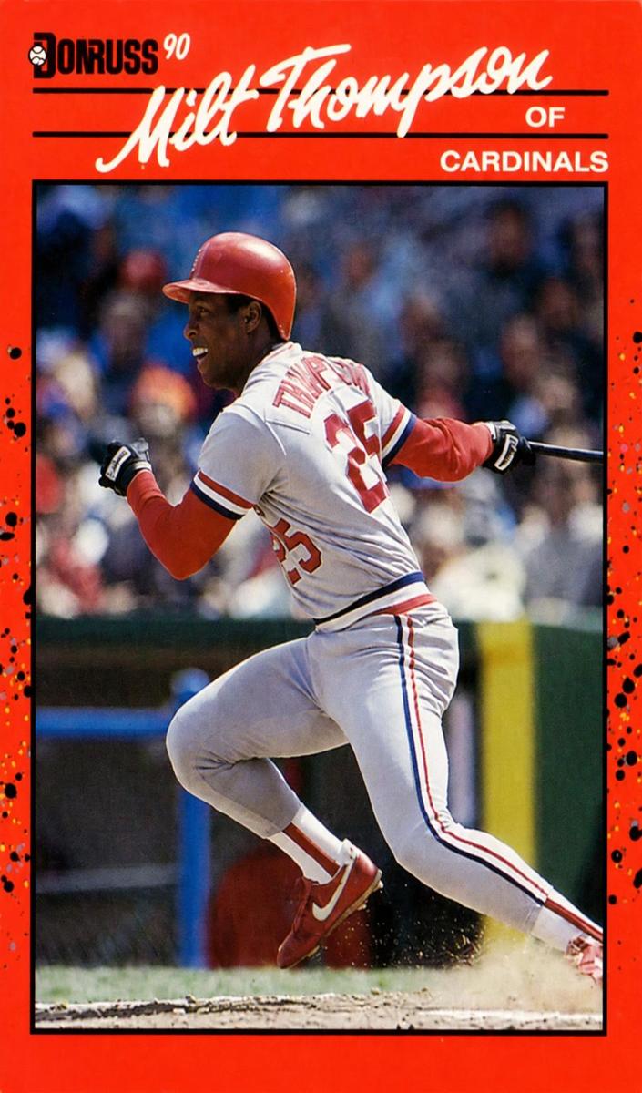 1990 Milt Thompson #82