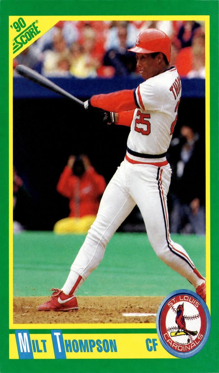 1990 Milt Thompson #49