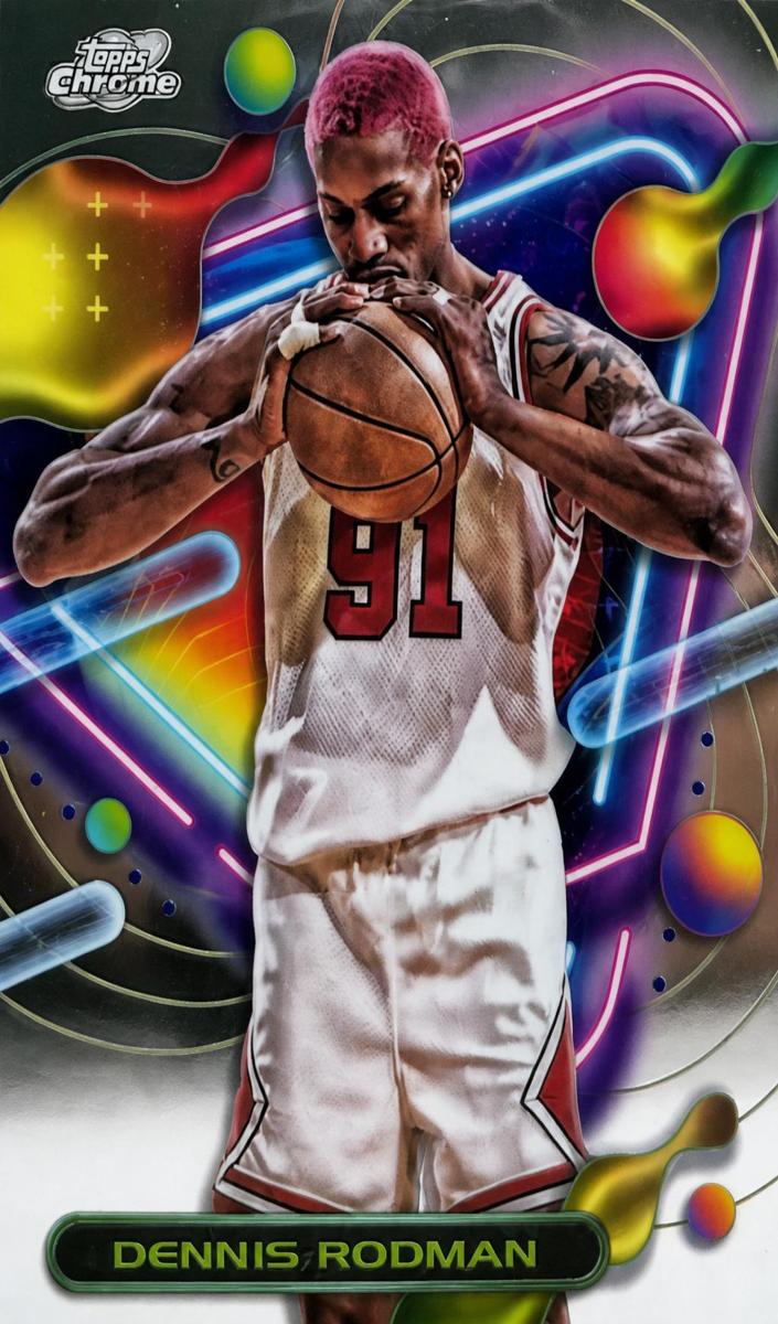 2023 Dennis Rodman [Blue Moon Refractor] #22