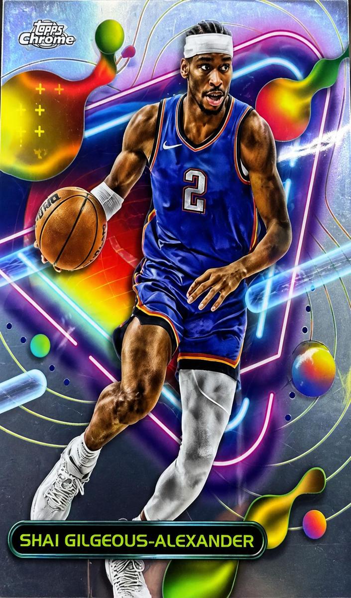 2023 Shai Gilgeous-Alexander [Gold Interstellar Refractor] #29