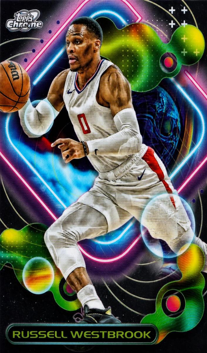2023 Topps Cosmic Chrome Russell Westbrook #61 card
