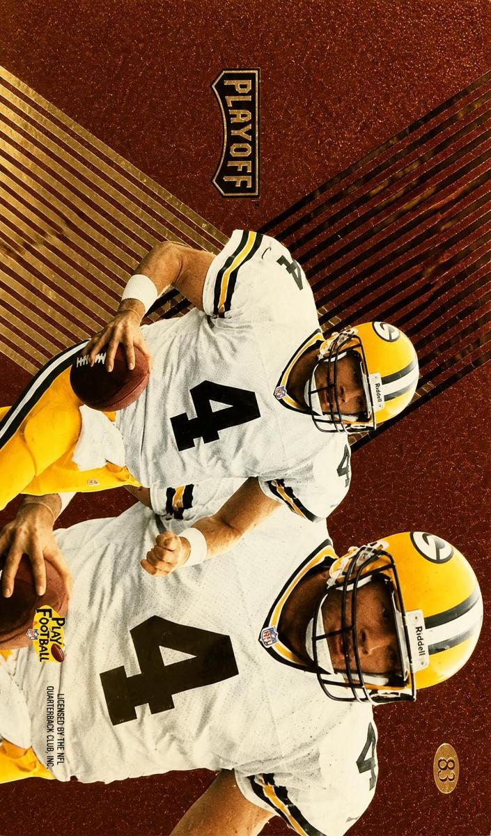 1997 Playoff Contenders Brett Favre #3 card
