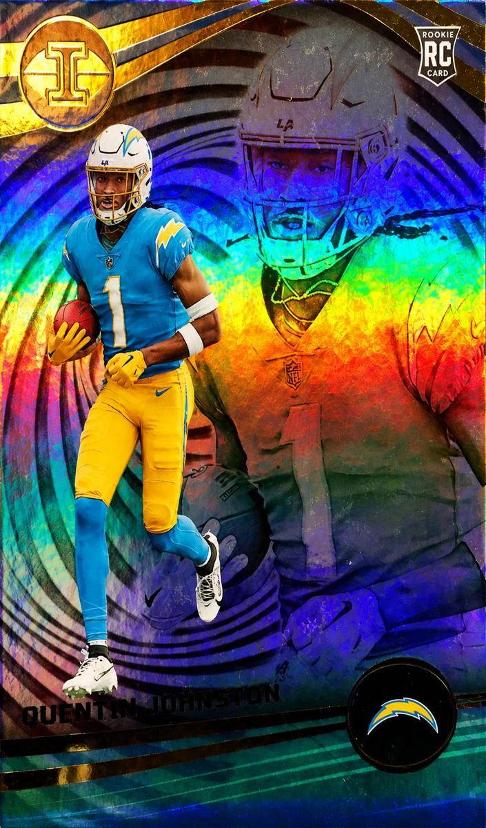 Quentin Johnston 2023 Illusions Football card
