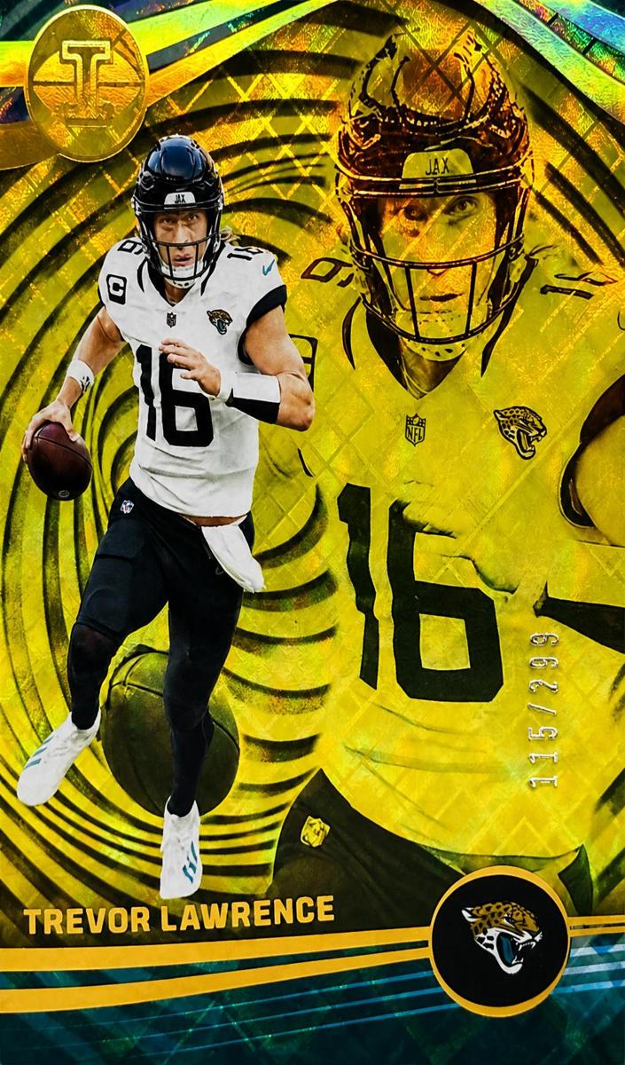Trevor Lawrence 2023 Illusions Football card